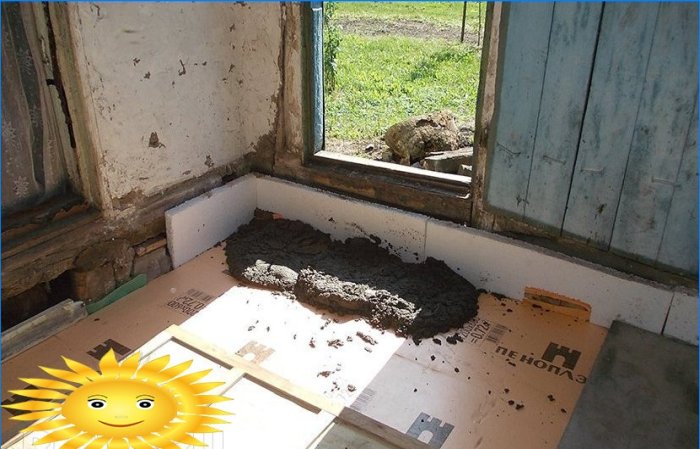 Radionica o zamjeni drvenog poda betonskim estrihom