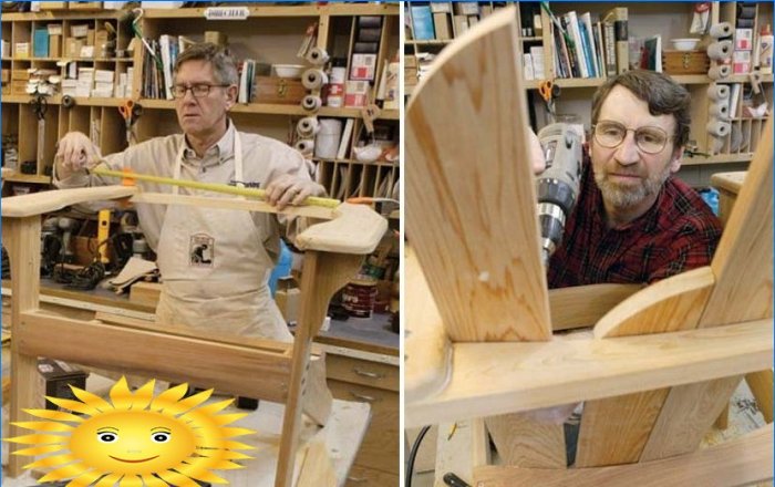 Diy adirondack stolica: upute s crtežima i fotografijama