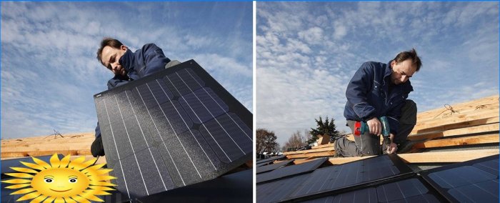 Postavljanje SolteQ solarnih krovnih pločica