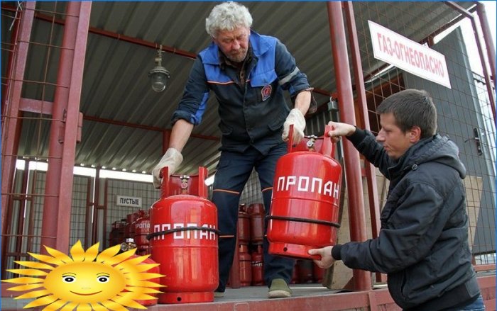 Grijanje kuće ukapljenim plinom u cilindrima. Razumijevanje značajki