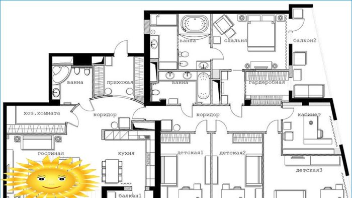 Kombiniranje apartmana: mogućnosti i mogućnosti
