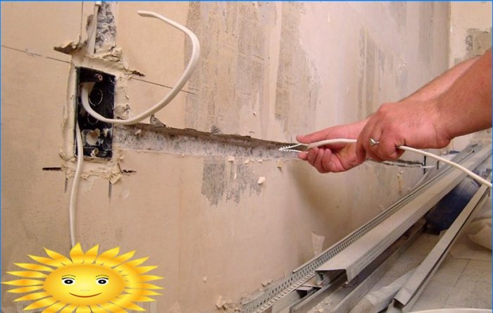 Ožičenje kuće. Kako zaštititi žice u zidovima