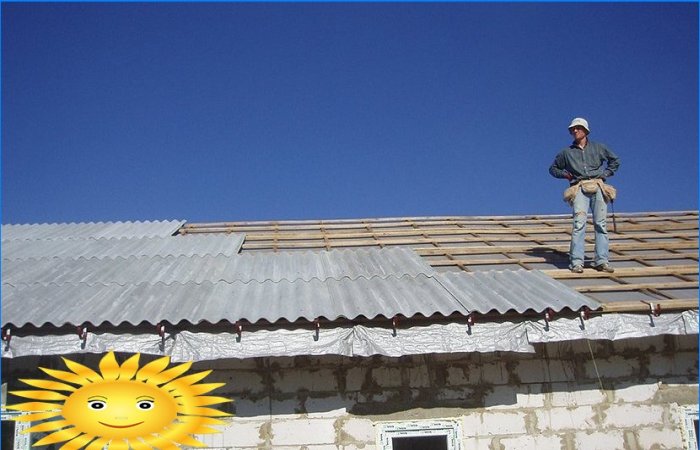 Napravite krovište od škriljevca