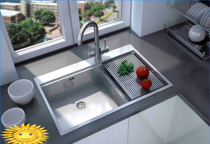 Odabir sudopera od nehrđajućeg čelika