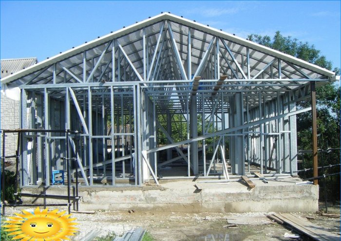 Izgradnja kuće iz LSTK-a