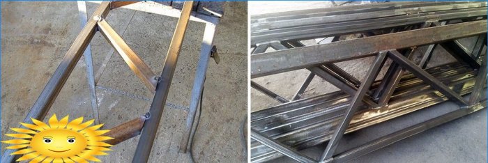 Izrada metalnog rešetka iz oblikovane cijevi