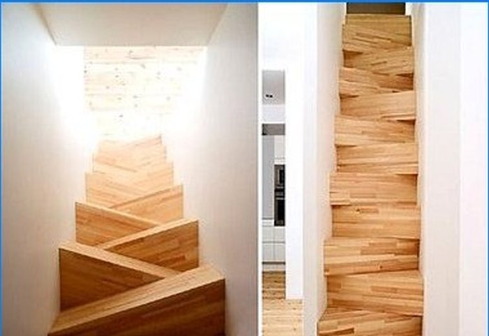 Izgradnja drvenih stepenica