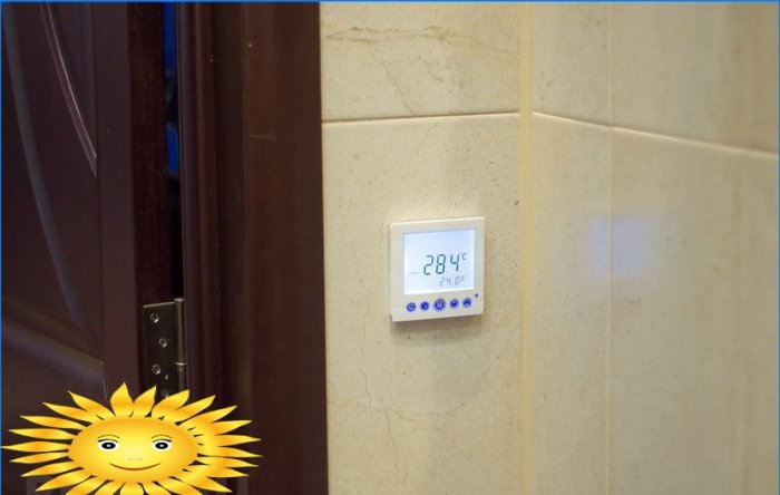 Termostat za električno podno grijanje