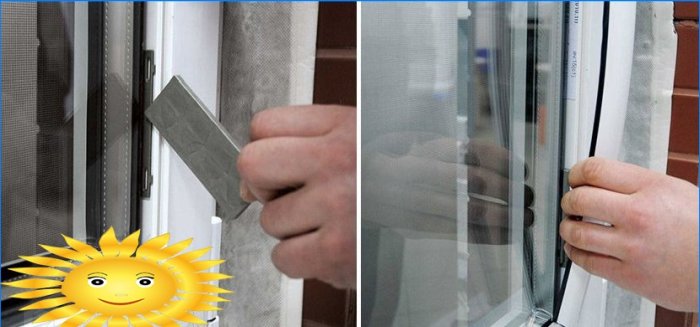 Ugradnja staklene jedinice plastičnog prozora