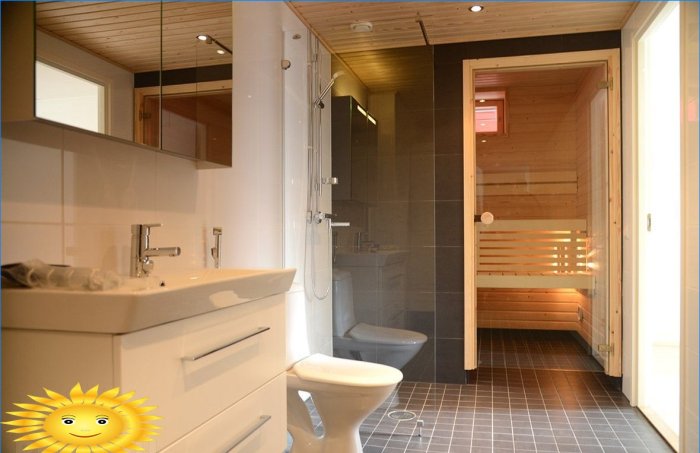 Sauna u stanu: primjeri, cijene, karakteristike