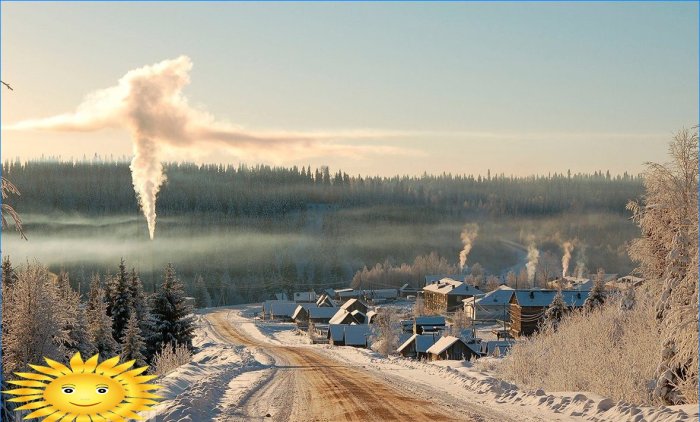 Zbirka fotografija: Ruska zima na selu