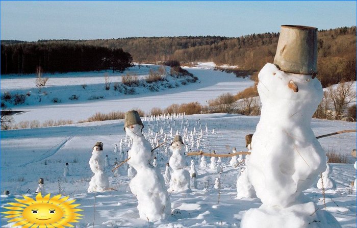 Zbirka fotografija: Ruska zima na selu