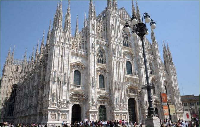 Katedrala u Milanu u Italiji