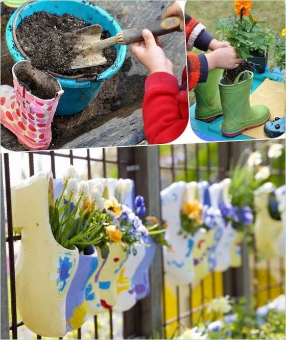 Ukrašavanje ograde cvijećem u loncima