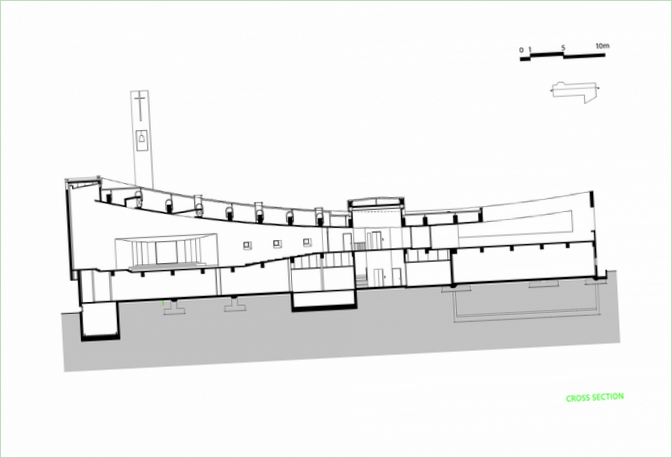 Plan strukture crkve na otoku Jejudo