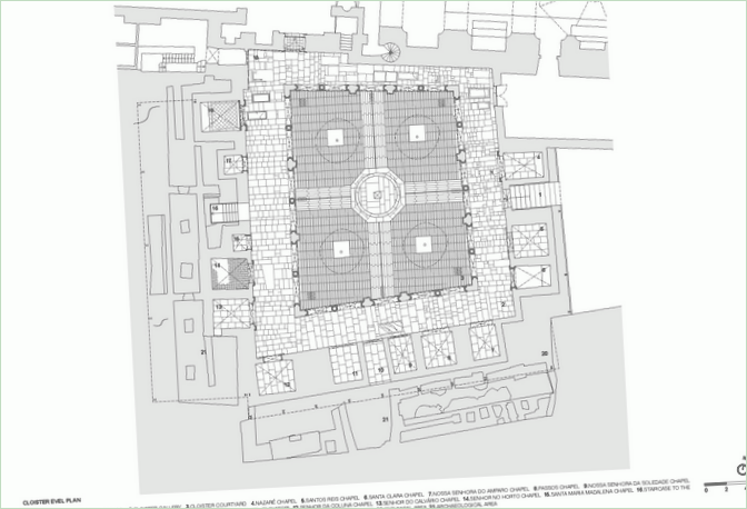 Plan Silence Cloister