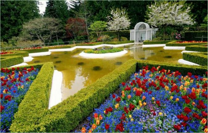 Butchart garden u Britanskoj Kolumbiji