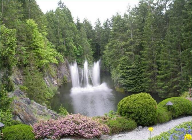 Butchart garden u Britanskoj Kolumbiji