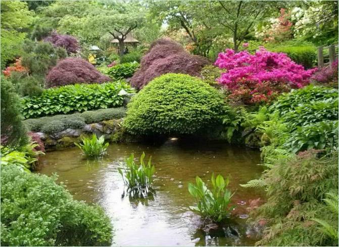 Butchart garden u Britanskoj Kolumbiji