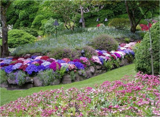 Butchart garden u Britanskoj Kolumbiji