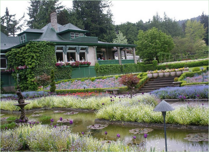 Butchart garden u Britanskoj Kolumbiji