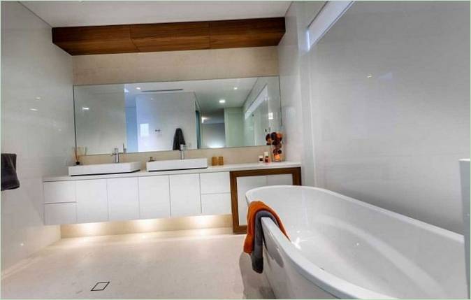 Interijer kupaonice vile u Australiji