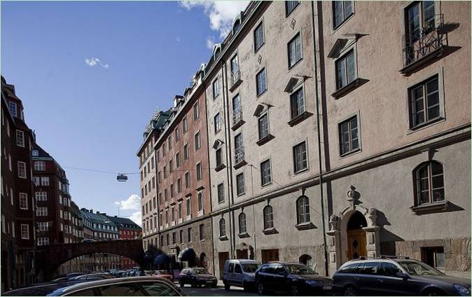 Pročelje penthousea u Stockholmu