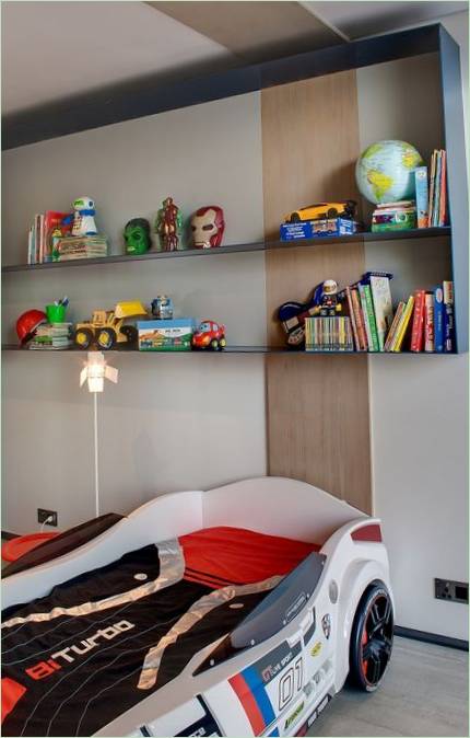Dizajn interijera dječje spavaće sobe