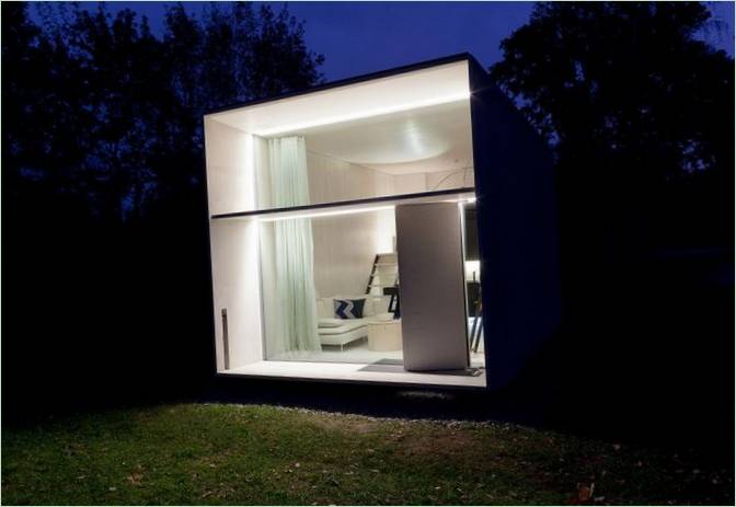 Mala kuća koja štedi energiju s ugodnim uvjetima