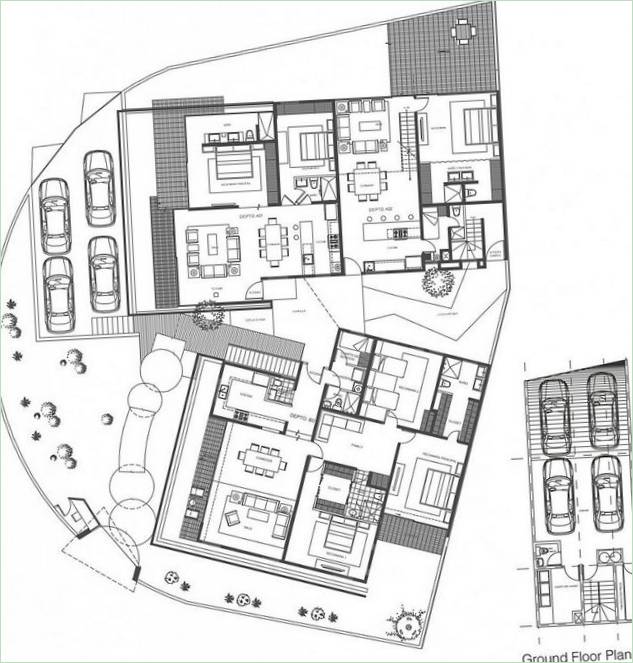 Plan-projekt kuće 223