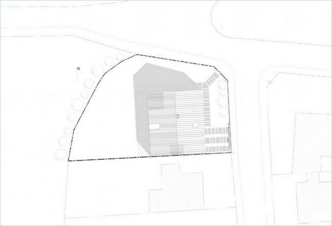 Plan shema privatne kuće asa 2 Asa