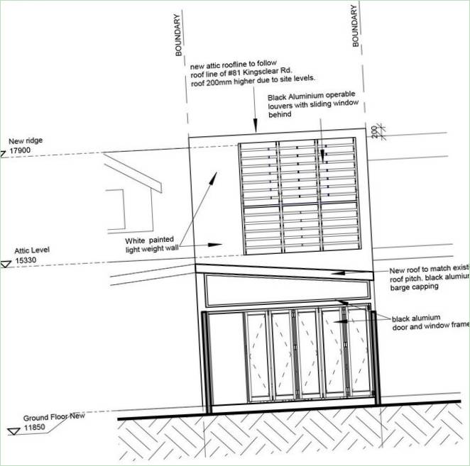 Plan shema privatne kuće 2