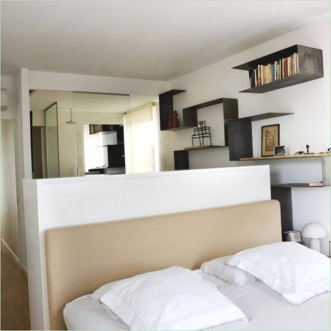 Spavaća soba u penthouseu