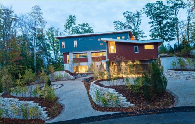 Dizajn interijera kuće za Iphine-22 Iphine u Michiganu, SAD