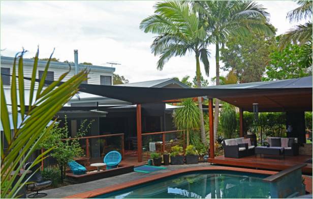 Izgradnja kuće iz snova u Brisbaneu, Australija: pogled izvana
