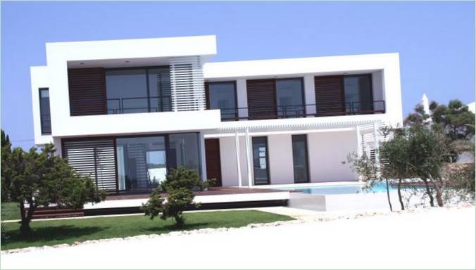 Moderna vila na otoku Menorca