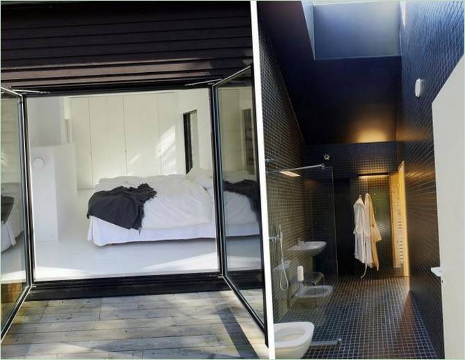 Spavaća soba i kupaonica u Švedskoj