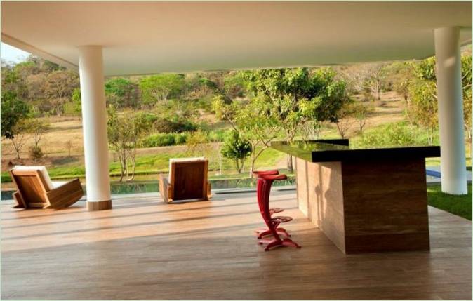 Prekrasan pogled s verande Amapa od arhitekta Amapa