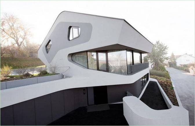 Privatna kuća u futurističkom stilu