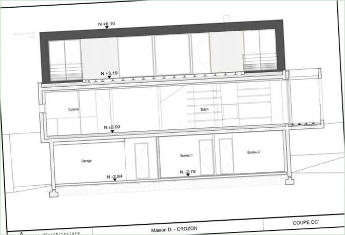 Plan shema rezidencije u Crozoni