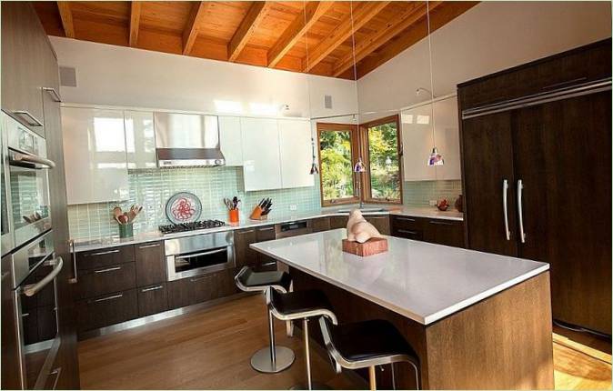 Residence internet - moderni dizajn interijera kuhinje