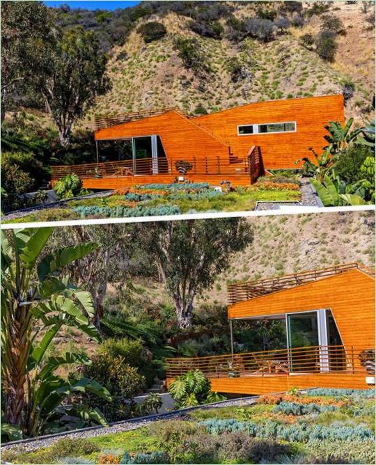 Interijer drvene kuće u secesijskom stilu u SAD-u: prostori za šetnju