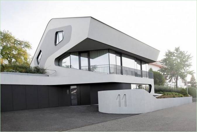 Privatna kuća u futurističkom stilu