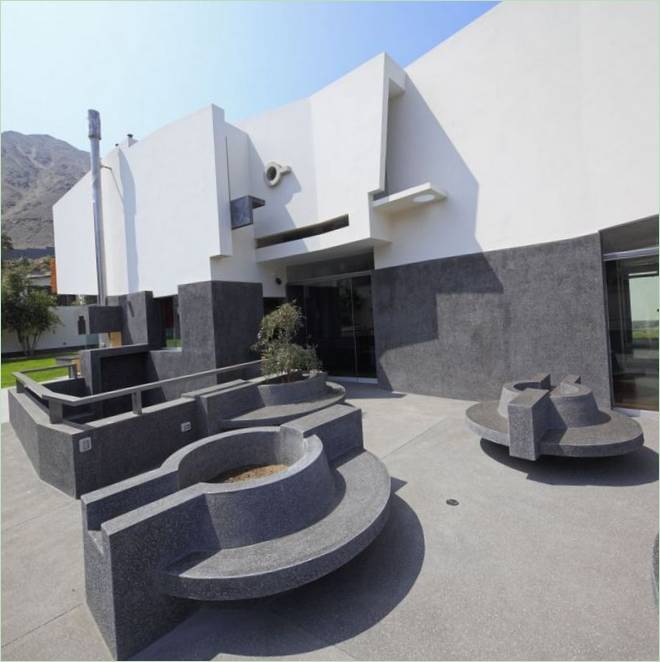 Dizajn privatne kuće u futurističkom stilu, Peru