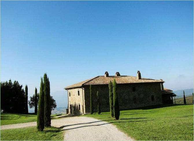 Krajobrazni dizajn vile u Italiji