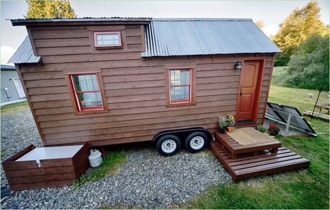 Fasada Tiny House Tack