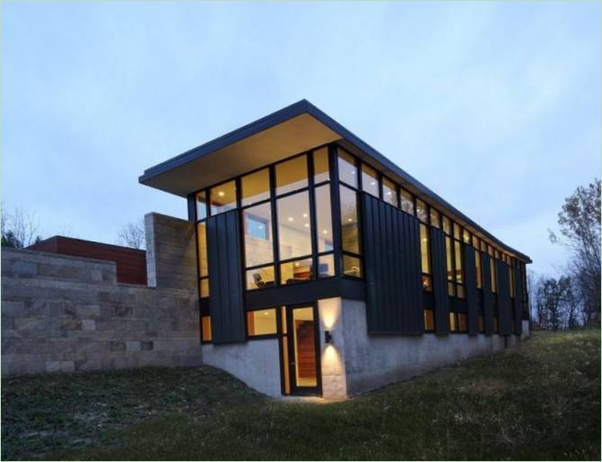 Dizajn interijera kuće Ipasina u Viskonsinu, SAD