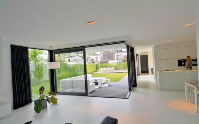 Dizajn interijera kuće u Nizozemskoj od