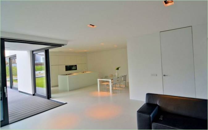 Dizajn interijera kuće u Nizozemskoj od