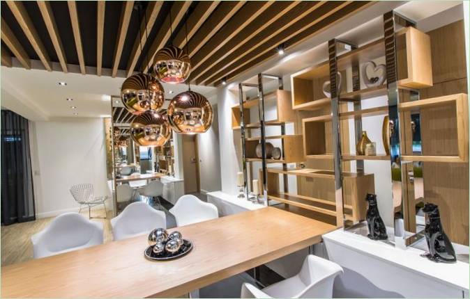 Dekorativni predmeti u unutrašnjosti apartmana